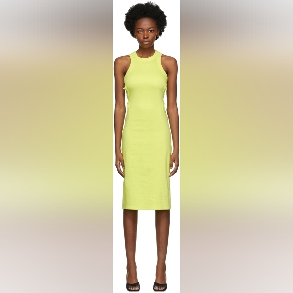 Dion Lee Green Jersey Tank Dress size S BNWT